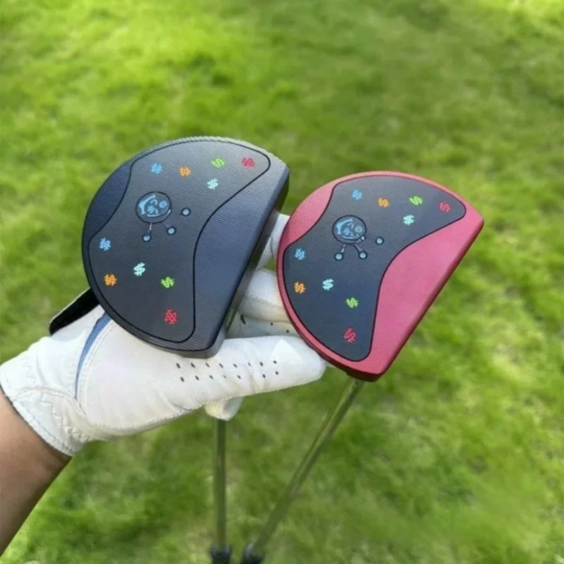 Our custom putter face is CNC-milled for precision